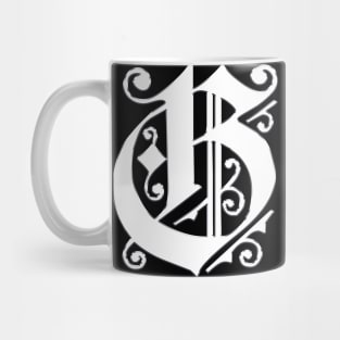 Silver Letter G Mug